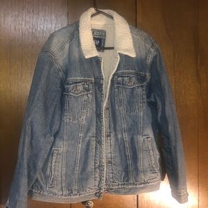 Gap’s Sherpa and lined denim Jacket